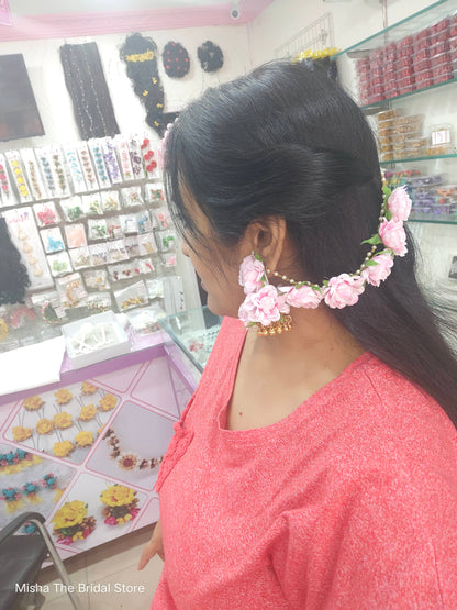 Flower Earring Teeka Set