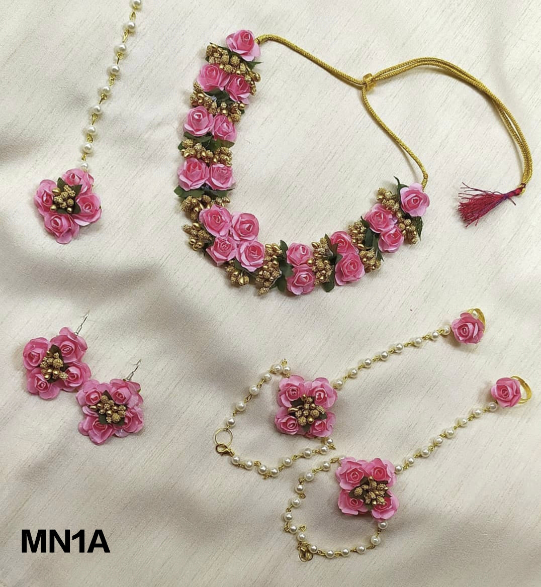 Flower Jewellery Set - MN1A