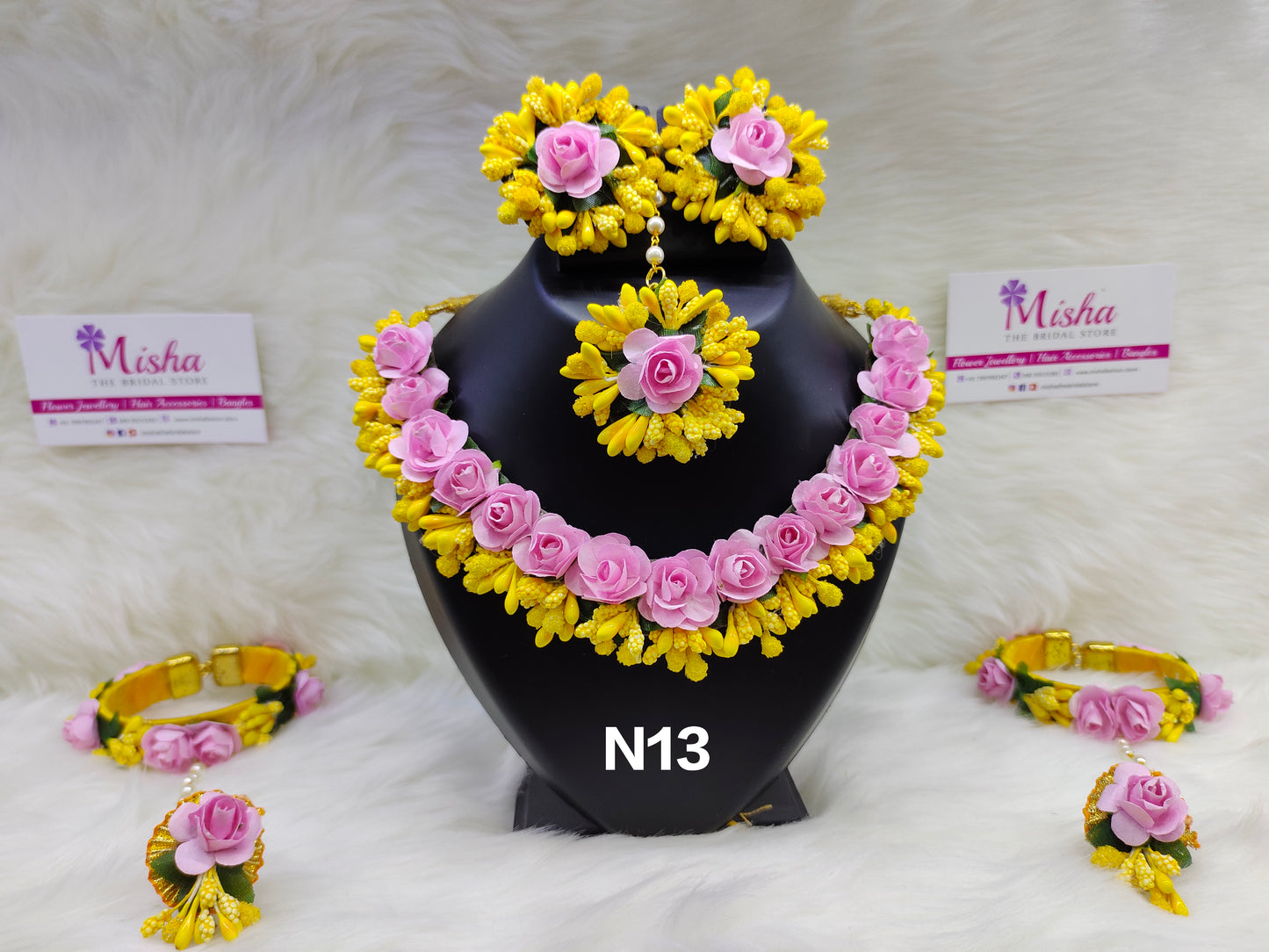 Flower Jewellery Set - N13