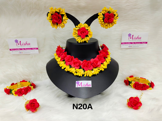 Flower Jewellery Set - N20A