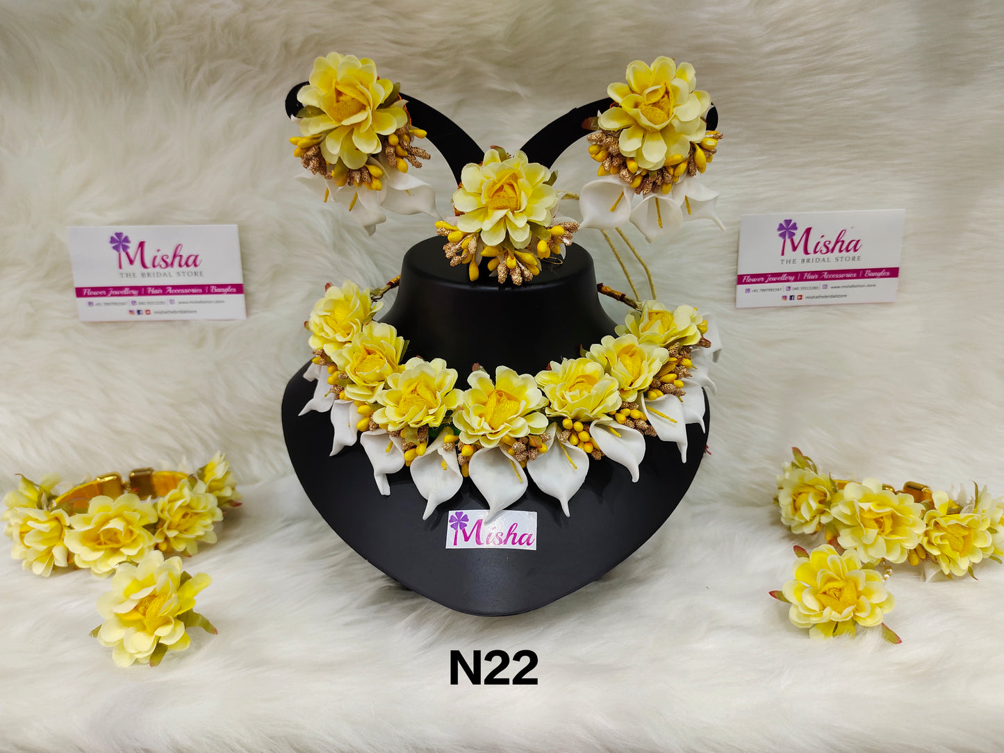 Flower Jewellery Set - N22