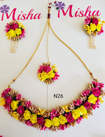 Flower Jewellery Set - N26