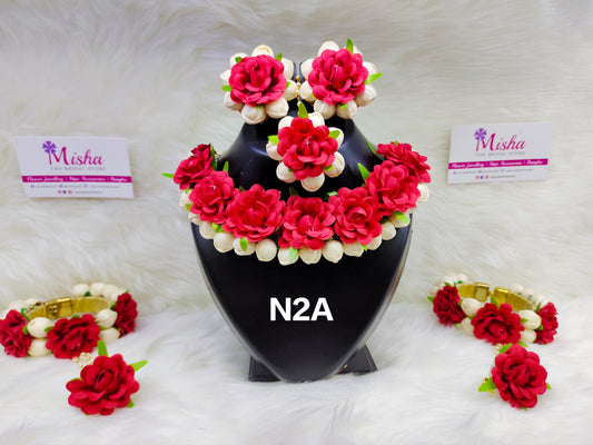 Flower Jewellery Set - N2