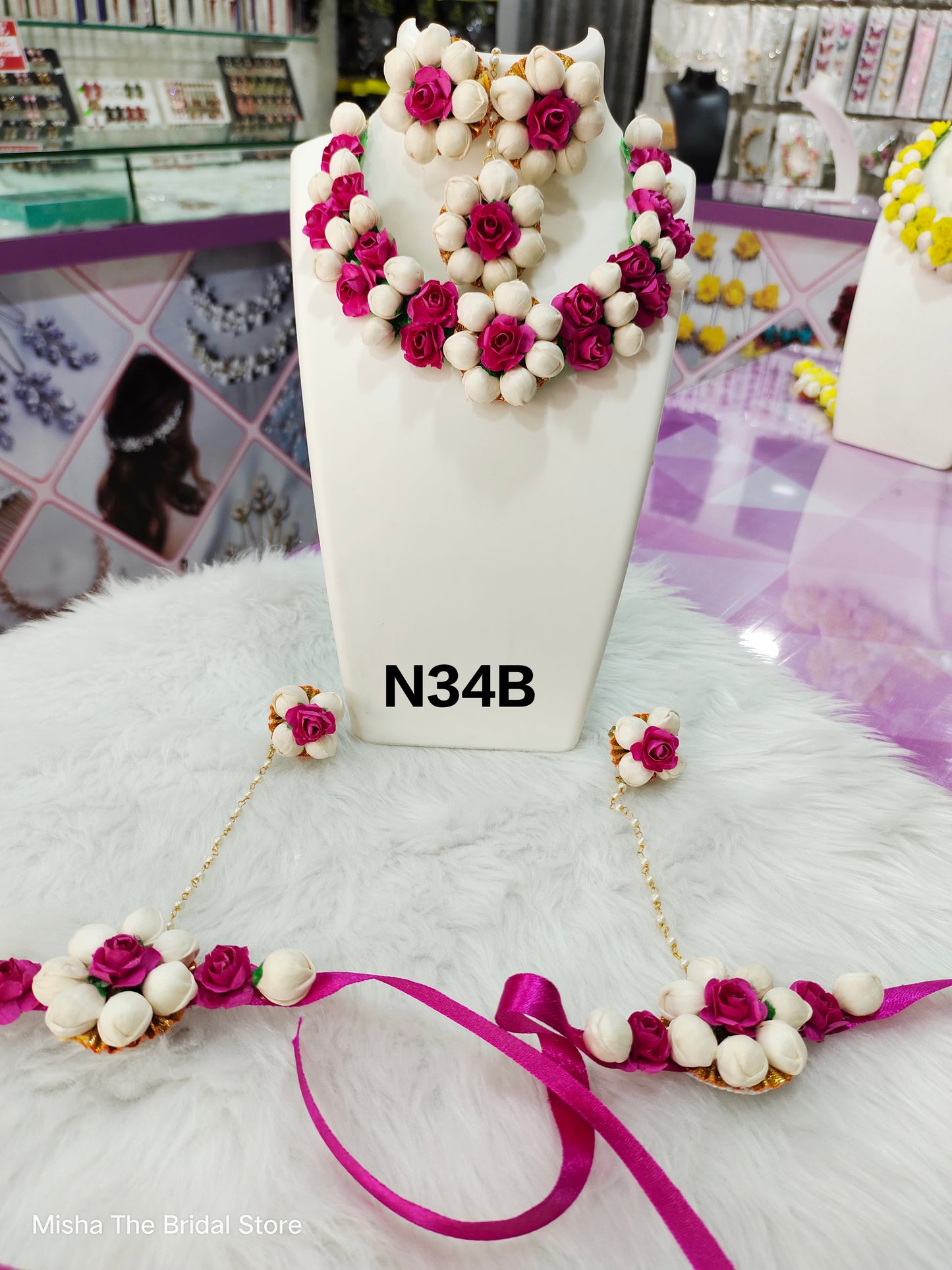 Flower Jewellery Set - N35