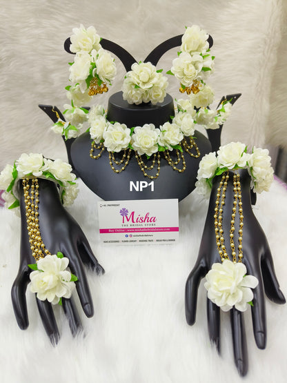 Flower Jewellery Set - NP1