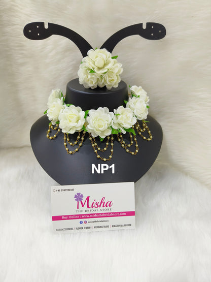 Flower Jewellery Set - NP1