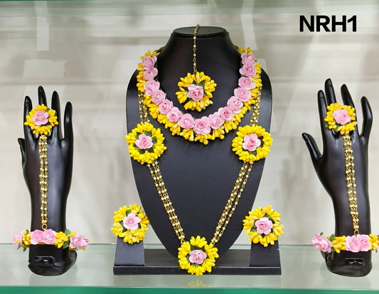 Flower Jewellery Set - NRH1