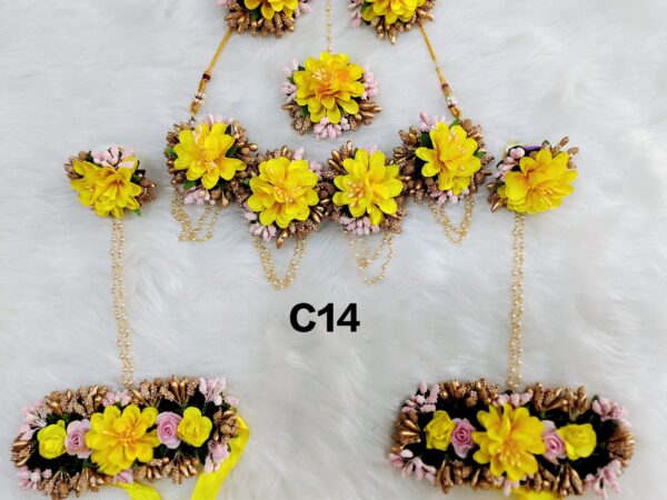 Flower Jewellery Set - C14