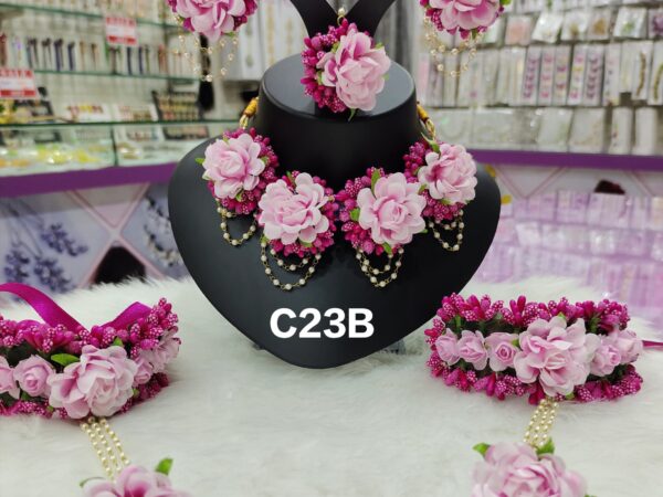 Flower Jewellery Set - C23 B