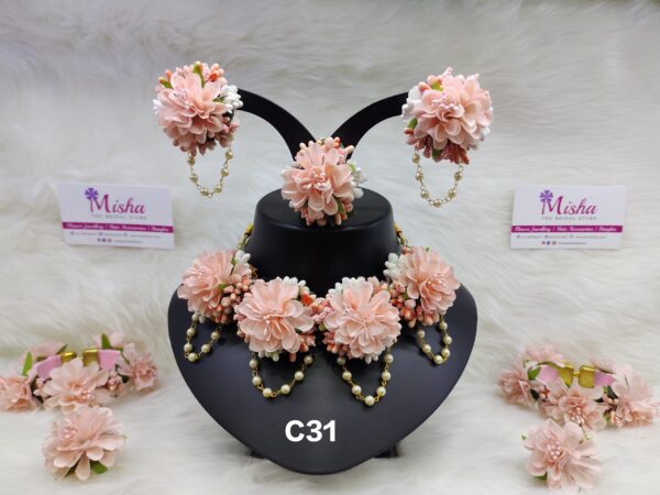 Flower Jewellery Set - C31