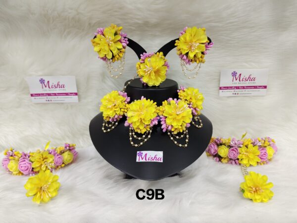 Flower Jewellery Set - C9 B