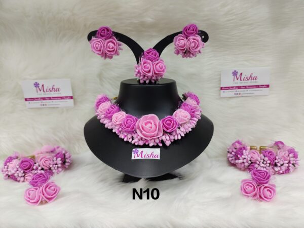 Flower Jewellery Set - N10