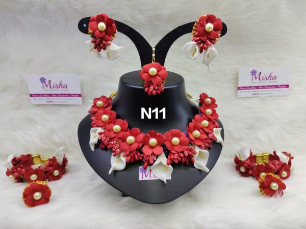 Flower Jewellery Set - N11