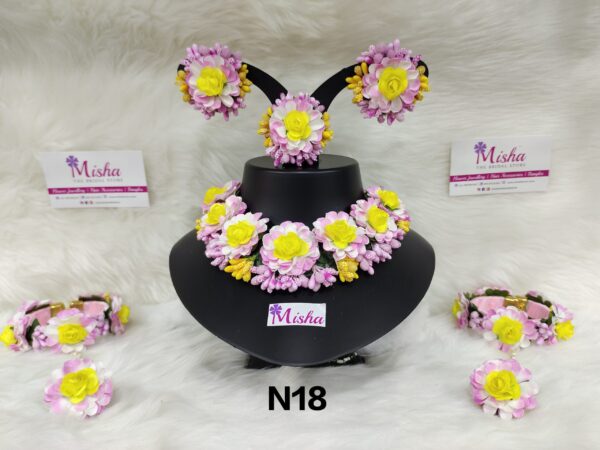 Flower Jewellery Set - N18