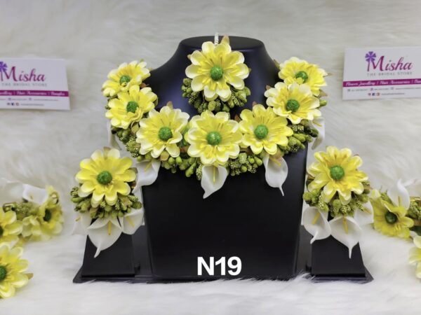 Flower Jewellery Set - N19