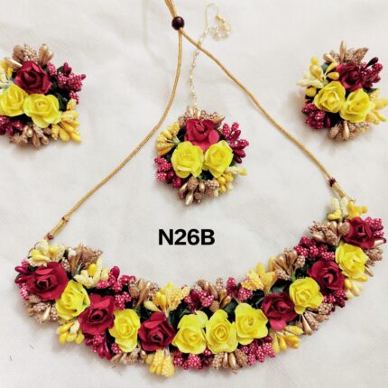 Flower Jewellery Set - N26 B