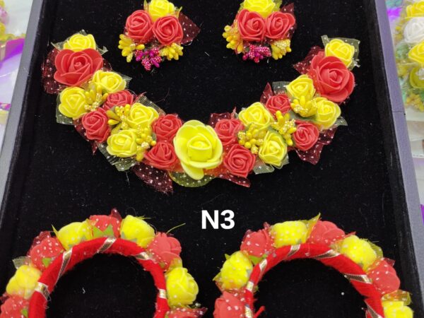 Flower Jewellery Set - N3 C